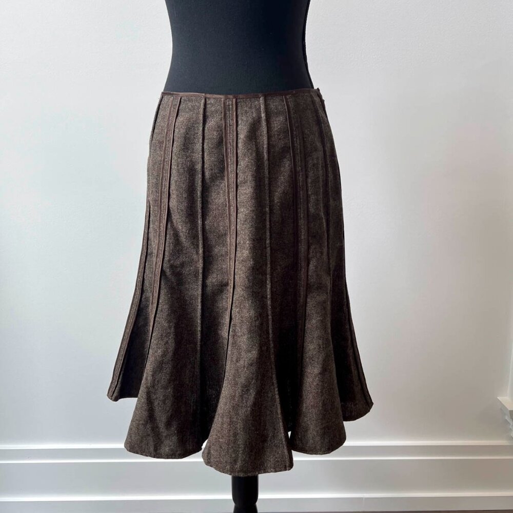 Mario Serrani Tweed Skirt